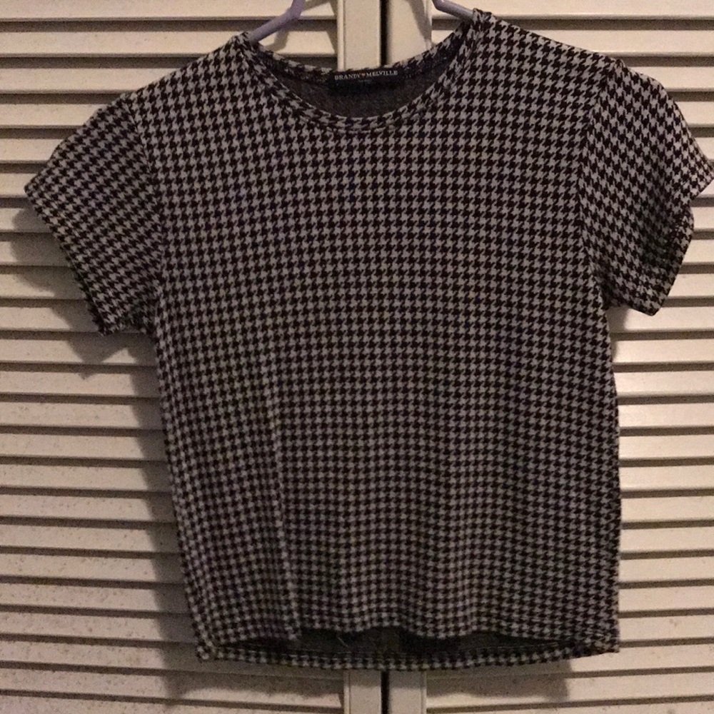 BRANDY MELVILLE Printed Crop Top